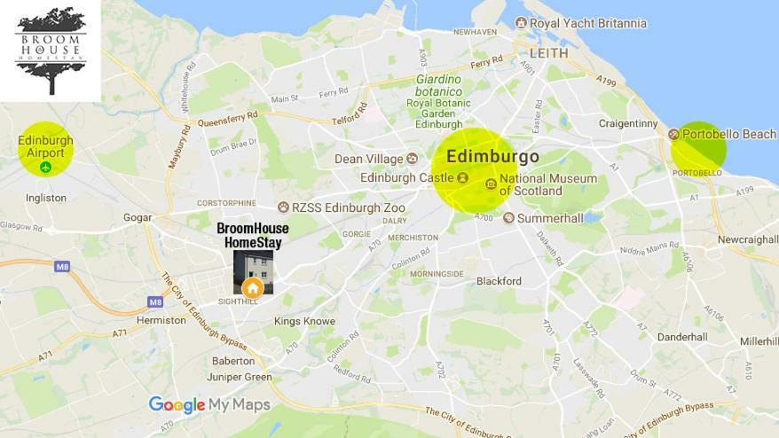 Broomhouse Homestay Édimbourg Extérieur photo